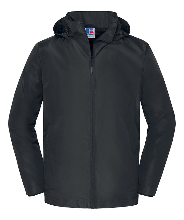 Russell Athletic Essential Weather Shell Jacket - Black