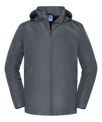 Russell Athletic Essential Weather Shell Jacket - Iron Grey