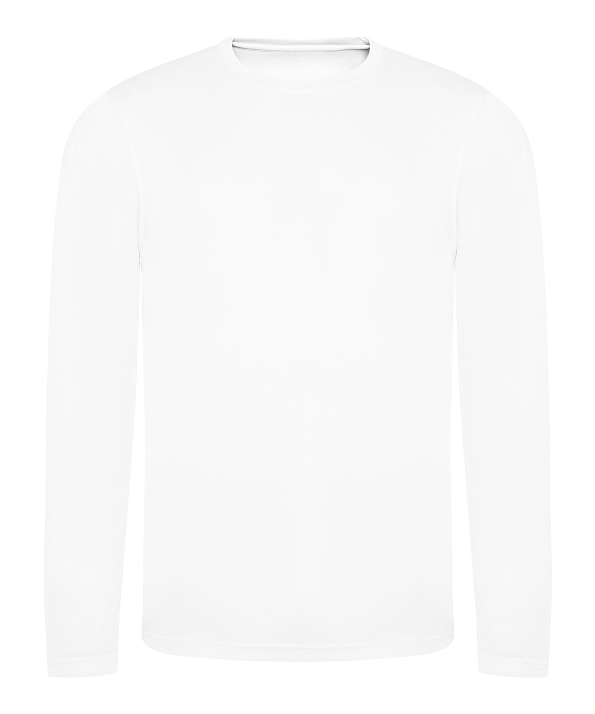 AWDis Long Sleeve Cool T - Arctic White