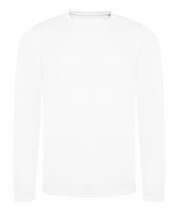 AWDis Long Sleeve Cool T - Arctic White
