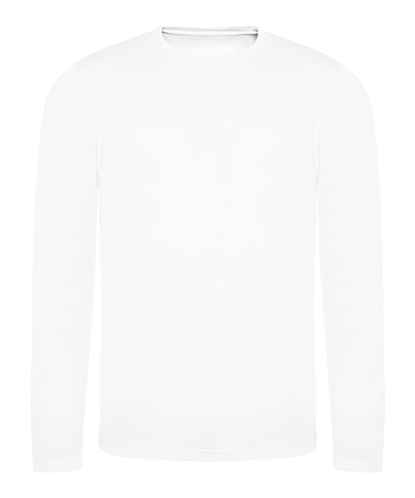 AWDis Long Sleeve Cool T - Arctic White