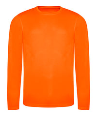 AWDis Long Sleeve Cool T - Electric Orange