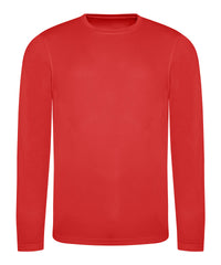 AWDis Long Sleeve Cool T - Fire Red