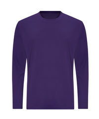 AWDis Long Sleeve Cool T - Purple