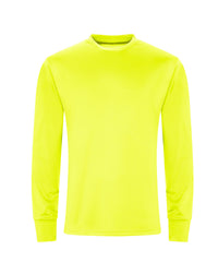 AWDis Long Sleeve Active T - Electric Yellow