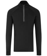 AWDis Cool Flex Long Half-zip Top - Jet Black