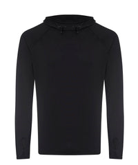 AWDis Cool Cowl Neck Top - Jet Black