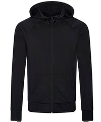 AWDis Cool Contrast Zoodie - Jet Black