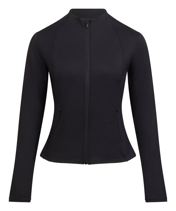 AWDis Women’s Recycled Tech-zip Jacket - Jet Black