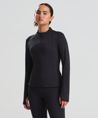 AWDis Women’s Recycled Tech-zip Jacket - Jet Black