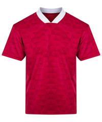 AWDis Retro Sports Jersey - Red/White