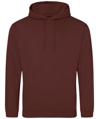 AWDis College Hoodie - Chocolate Fudge Brownie
