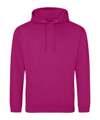 AWDis College Hoodie - Festival Fuchsia