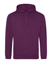 AWDis College Hoodie - Plum