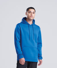 AWDis Sports Polyester Hoodie - Arctic White