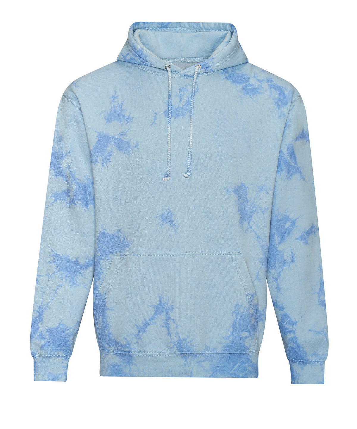 AWDis Tie Dye Hoodie - Blue Cloud