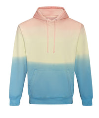 AWDis Tie Dye Hoodie - Pastel Sunset Dip