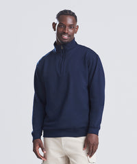 AWDis Sophomore ¼ Zip Sweatshirt - Burgundy