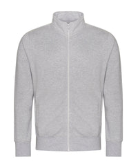 AWDis Campus Full-zip Sweatshirt - Heather Grey