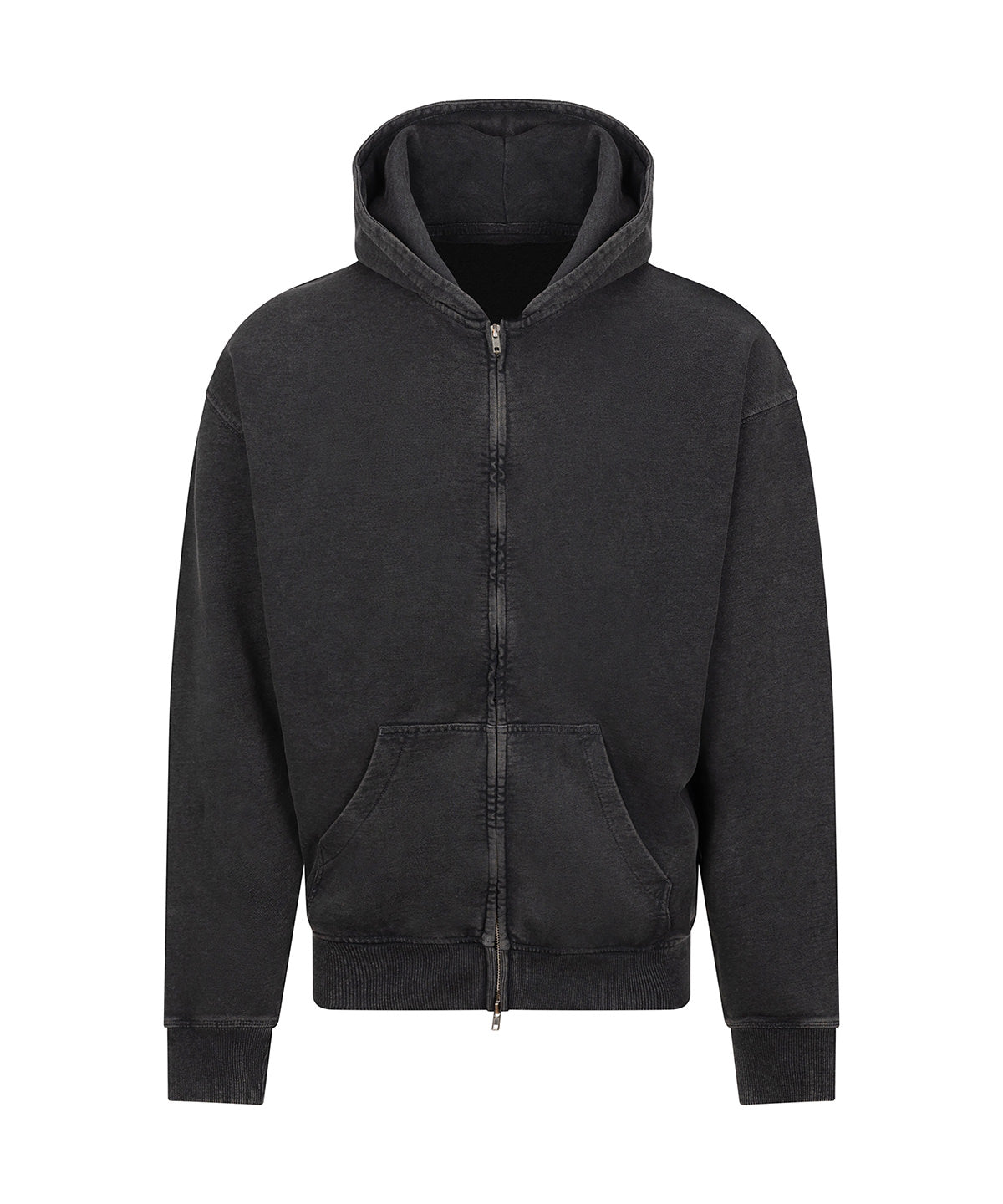 AWDis Vintage Washed Zoodie - Washed Black