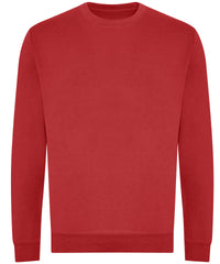 AWDis Organic Sweatshirt - Fire Red