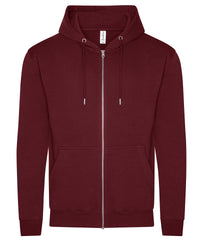 AWDis Organic Zoodie - Burgundy