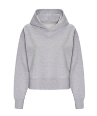 AWDis Women’s Relaxed Hoodie - Heather Grey