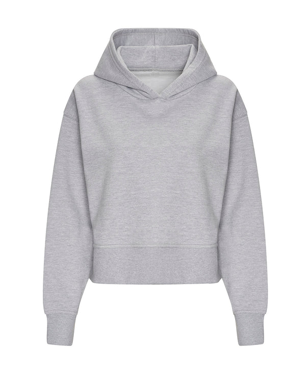 AWDis Women’s Relaxed Hoodie - Heather Grey