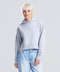 AWDis Women’s Relaxed Hoodie - Deep Black