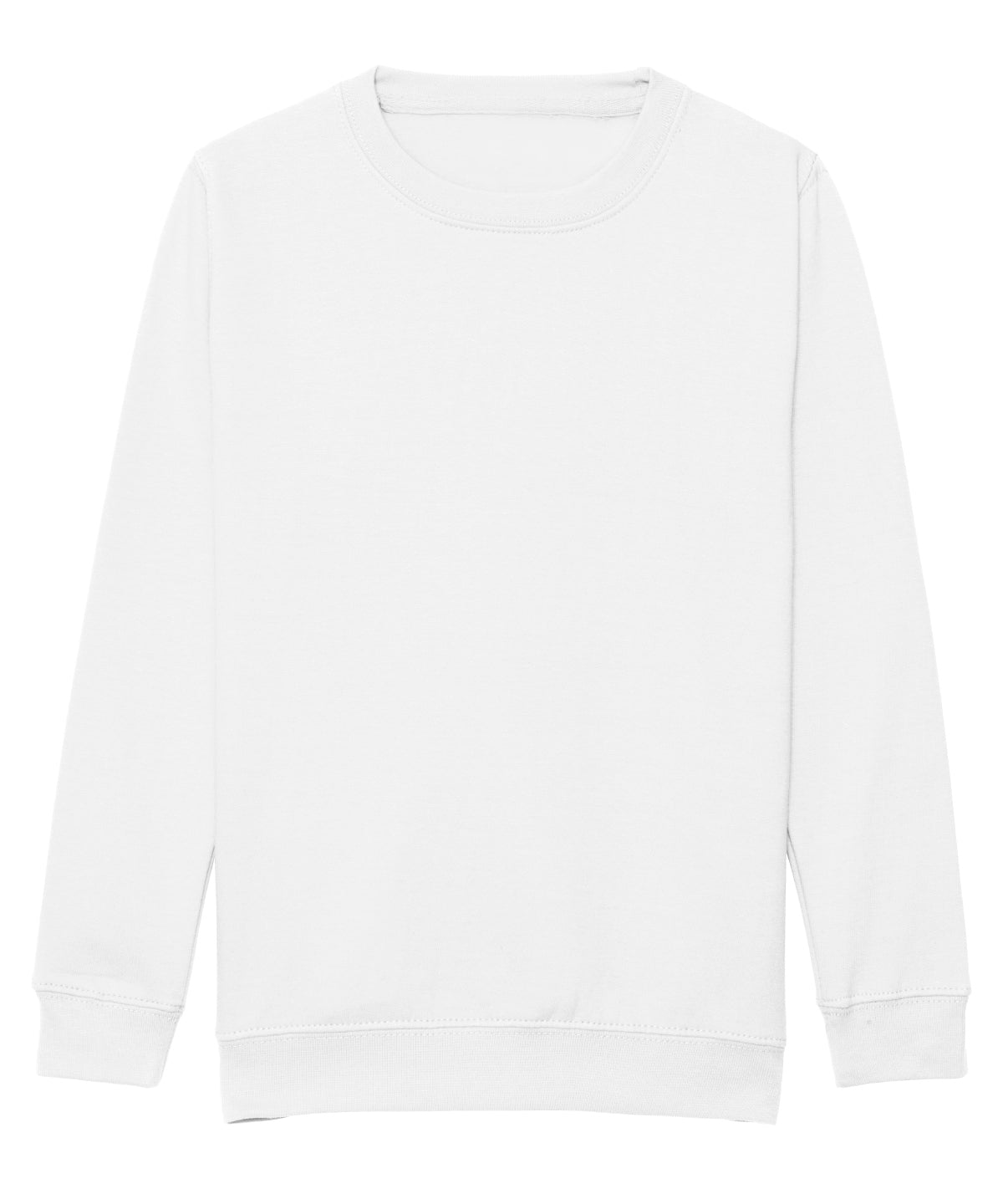 Kids AWDis Sweatshirt - Arctic White