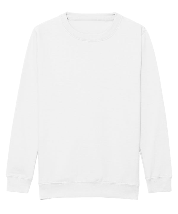 Kids AWDis Sweatshirt - Arctic White