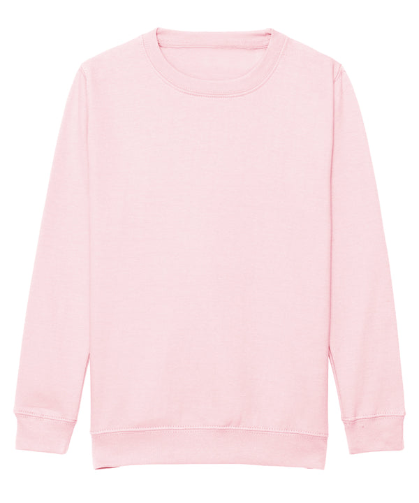 Kids AWDis Sweatshirt - Baby Pink