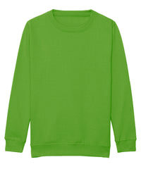 Kids AWDis Sweatshirt - Lime Green