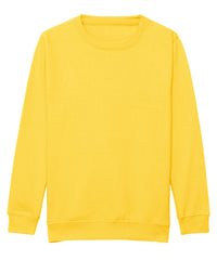 Kids AWDis Sweatshirt - Sun Yellow