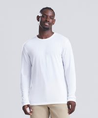 Awdisjustts Triblend T Long Sleeve - Heather Charcoal