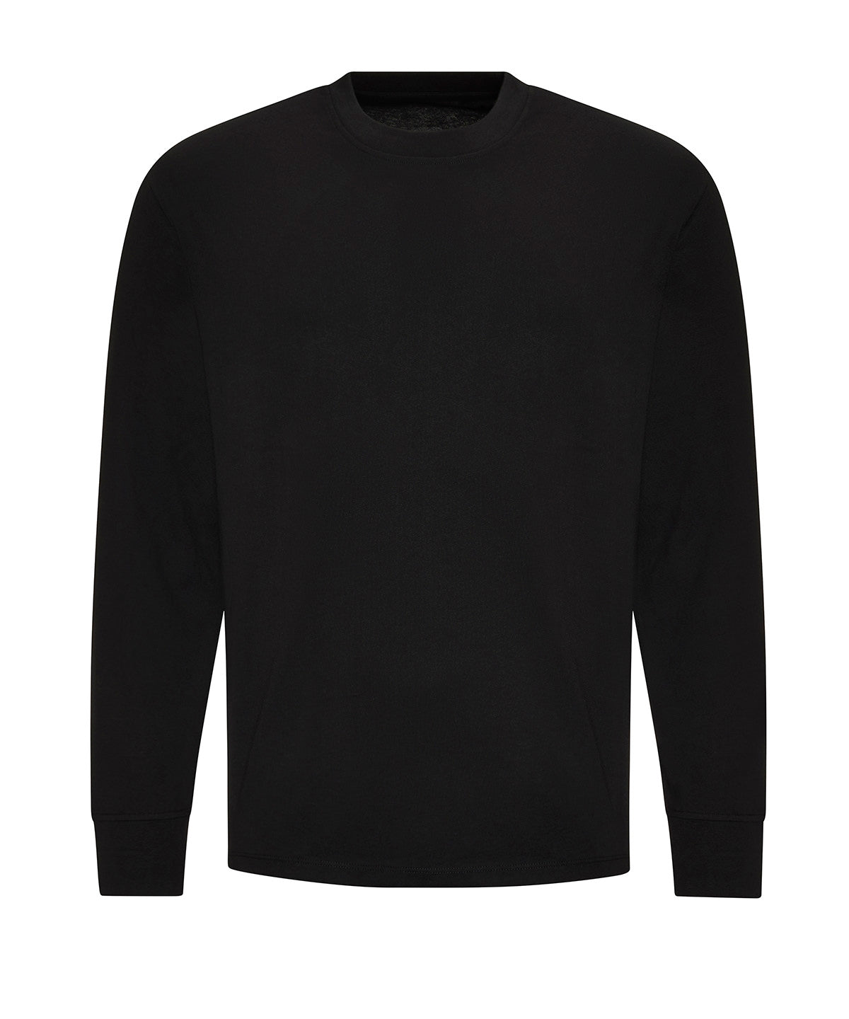 Awdisjustts Oversize 100 Long Sleeve T - Deep Black