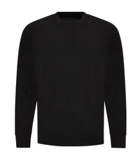 Awdisjustts Oversize 100 Long Sleeve T - Deep Black