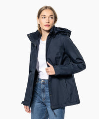Kariban Ladies' Parka - Black