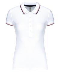 Kariban Women's Short Sleeve Polo Shirt - Black