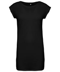 Kariban Ladies' Long T-shirt - Light Grey Heather
