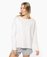 Kariban Ladies' Oversized Sweatshirt - Black