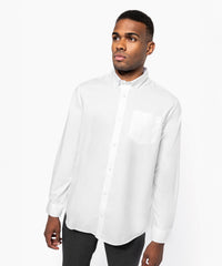 Kariban Men's Long-sleeved Oxford Shirt - Oxford Blue