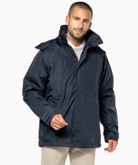 Kariban 3-In-1 Parka - Black