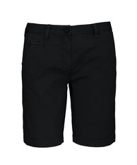 Kariban Ladies' Washed Effect Bermuda Shorts - Washed Charcoal