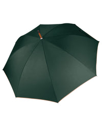 Kimood Auto Open Wooden Umbrella - Bottle/Beige