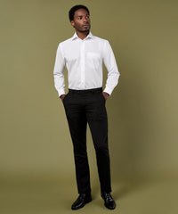 Kustom Kit Business Shirt Long-sleeved (classic Fit) - Black