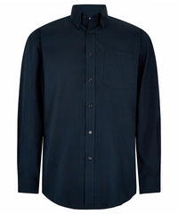 Kustom Kit Corporate Oxford Shirt Long-sleeved (classic Fit) - Dark Navy