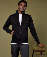 Kustom Kit Regular Fit Zipped Sweatshirt - Black