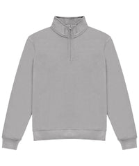 Kustom Kit Regular Fit ¼-zip Sweatshirt - Heather Grey