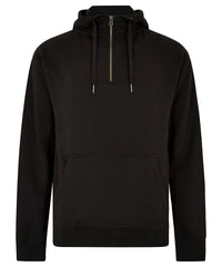 Kustom Kit Regular Fit 1/4 Zip Hoodie - Black
